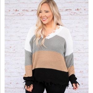 Edge out the competition sweater